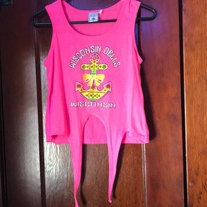 Wisconsin Dells tie crop top